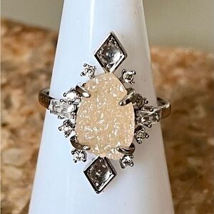 Bomb Party Iceland Dreams RBP4134 Mountains of Magic Druzy Ring Retro